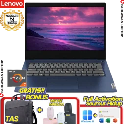 Laptop LENOVO IdeaPad Slim 5 73ID WUXGA Ryzen 7 7730 RAM 16 GB SSD 512 GB Abyss Blue GARANSI 2 Tahun