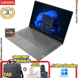 Laptop LENOVO IdeaPad Slim 3-6JID RYZEN 7 7730 RAM 16 GB SSD 512 GB Artic Grey GARANSI 2 Tahun