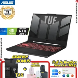 ASUS TUF FX506HC-I535B6T-O11 Core i5 11400H VGA NVIDIA RTX 3050 RAM 8 GB SSD 512 GB Black GARANSI 2 Tahun