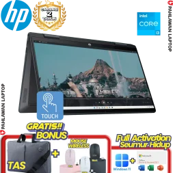 Laptop HP Pavilion X360-EK1094TU Core i3 1315U RAM 8 GB SSD 512 GB Silver Flip TouchScreen