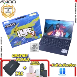 Laptop AXIOO Mybook Hype 3 Blue - Core i3 Gen 10th RAM 8GB SSD 256GB