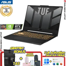 ASUS TUF FA507RE-R7R5B7G-O Ryzen 7 6800H VGA NVIDIA RTX 3050ti RAM 16 GB SSD 512 GB Grey GARANSI 2 Tahun