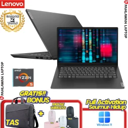 Laptop LENOVO V14-0YID RAM 8 GB SSD 512 GB Grey GARANSI 2 Tahun