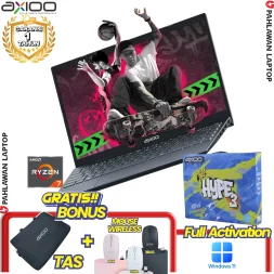 Laptop AXIOO Mybook Hype 5 Grey DOS - Ryzen 7 5700U RAM 8GB SSD 512GB