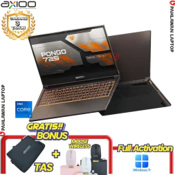 Laptop AXIOO PONGO 725 Gaming - Core I7 12650H NVIDIA RTX 2050 Garansi 3 TAHUN