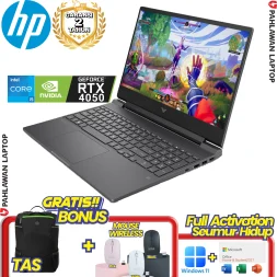 Laptop HP Victus Gaming 16-R1207TX Core i5 14450HX VGA NVIDIA RTX 4060 RAM 16 GB SSD 512 GB Perfomance Blue