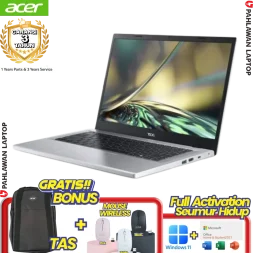 Laptop ACER Aspire A314-37EE Silver- Core i3 N305 8 CORE RAM 8GB DDR5 SSD 512GB