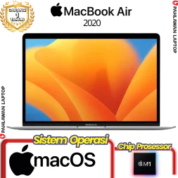 Apple MacBook Air 13 2020 Chip M1 RAM 8 GB SSD 256 GB Silver
