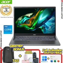 Laptop ACER ASPIRE A514-57Q8 Core i5-1335U RAM 8 GB SSD 256 GB Steel Grey